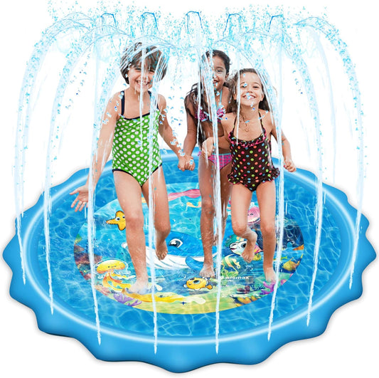 79" Splash Pad, Sprinkler & Splash Play Mat