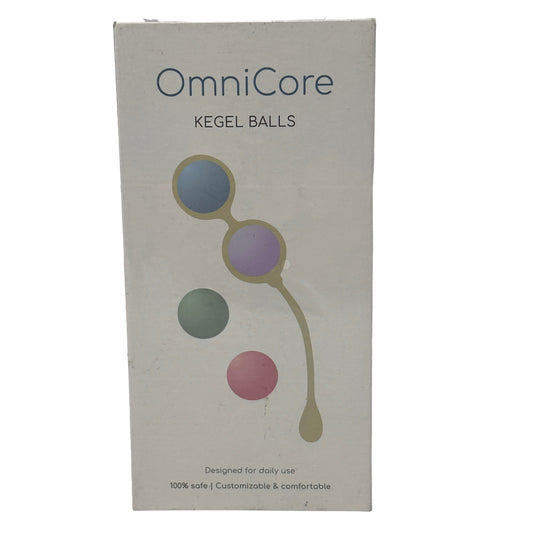 Omnicore Kegel Balls Fresh Forests Pelvic Tightening 4 Weights Complete Kit New
