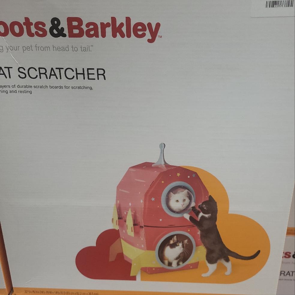 Boots & Barkley Two Story Rocket Cat Scratcher
