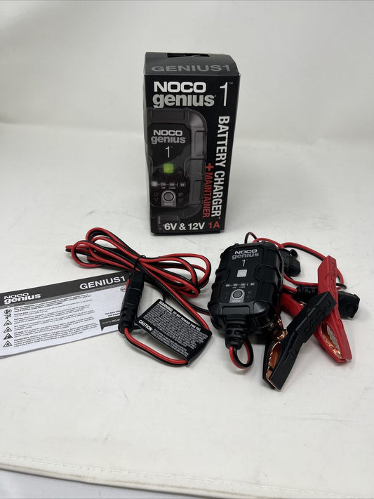 NOCO GENIUS1 - 1A Smart Battery Charger +Maintainer