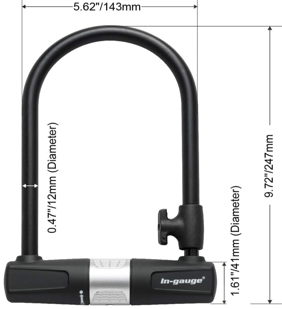 In-gauge Bike Lock