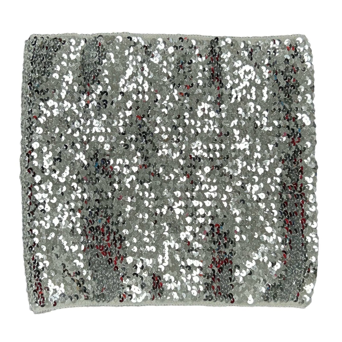 Sequin Silver Tube Top Small No TAGS
