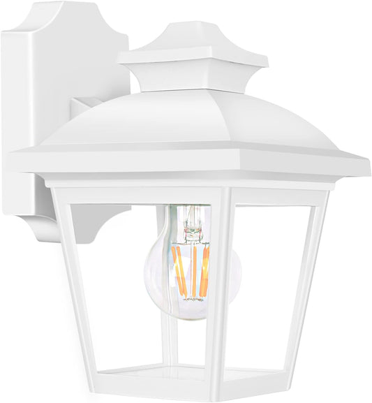 FUDESY Outdoor Wall Lantern, Exterior Waterproof Porch Light, Plastic Material