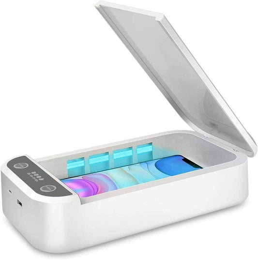 UV Light Sanitizer - Cell Phone Sanitizer Sterilizer Cleaner Box