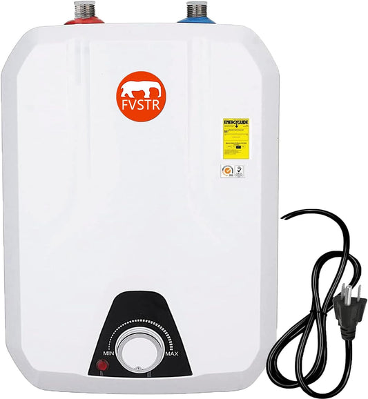 FVSTR Electric Water Heater smart RV 2.16Gallon 8L 1.5KW US safty Plug 120V
