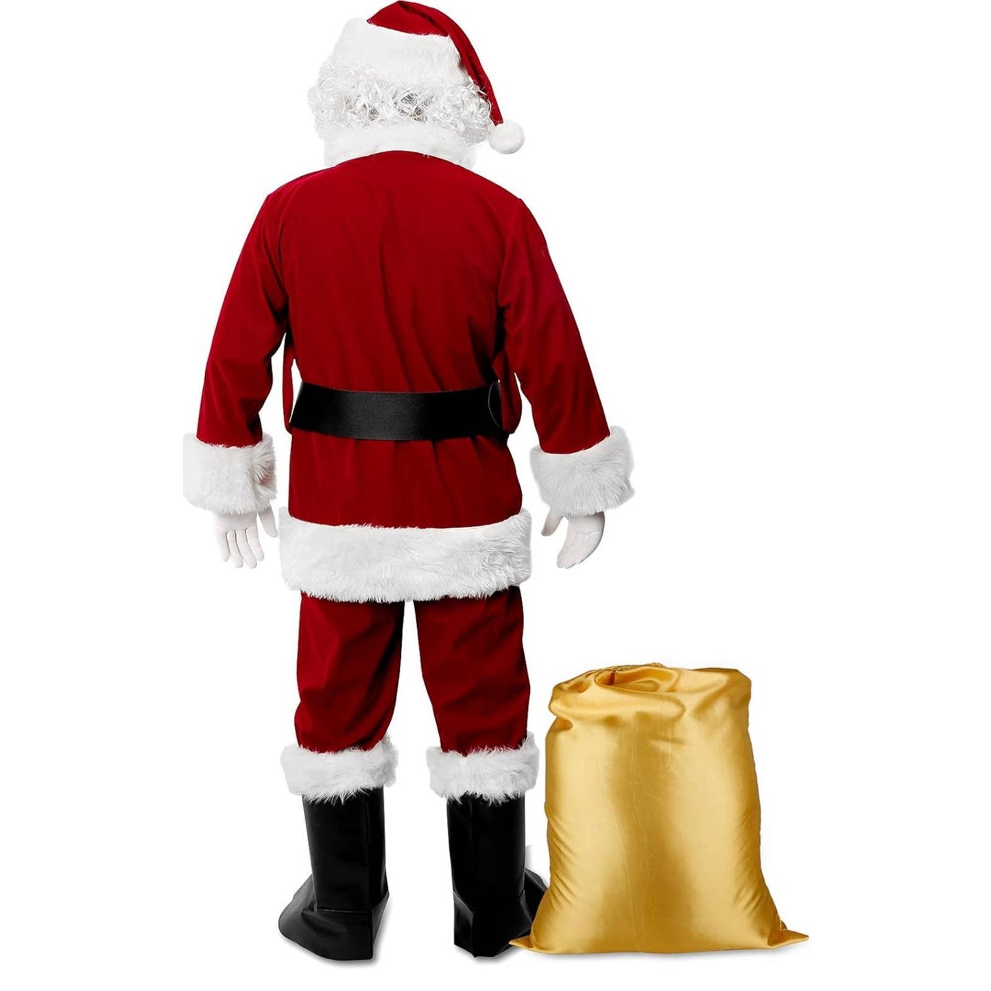 Plush Santa Suit Plus Accessories L/XL