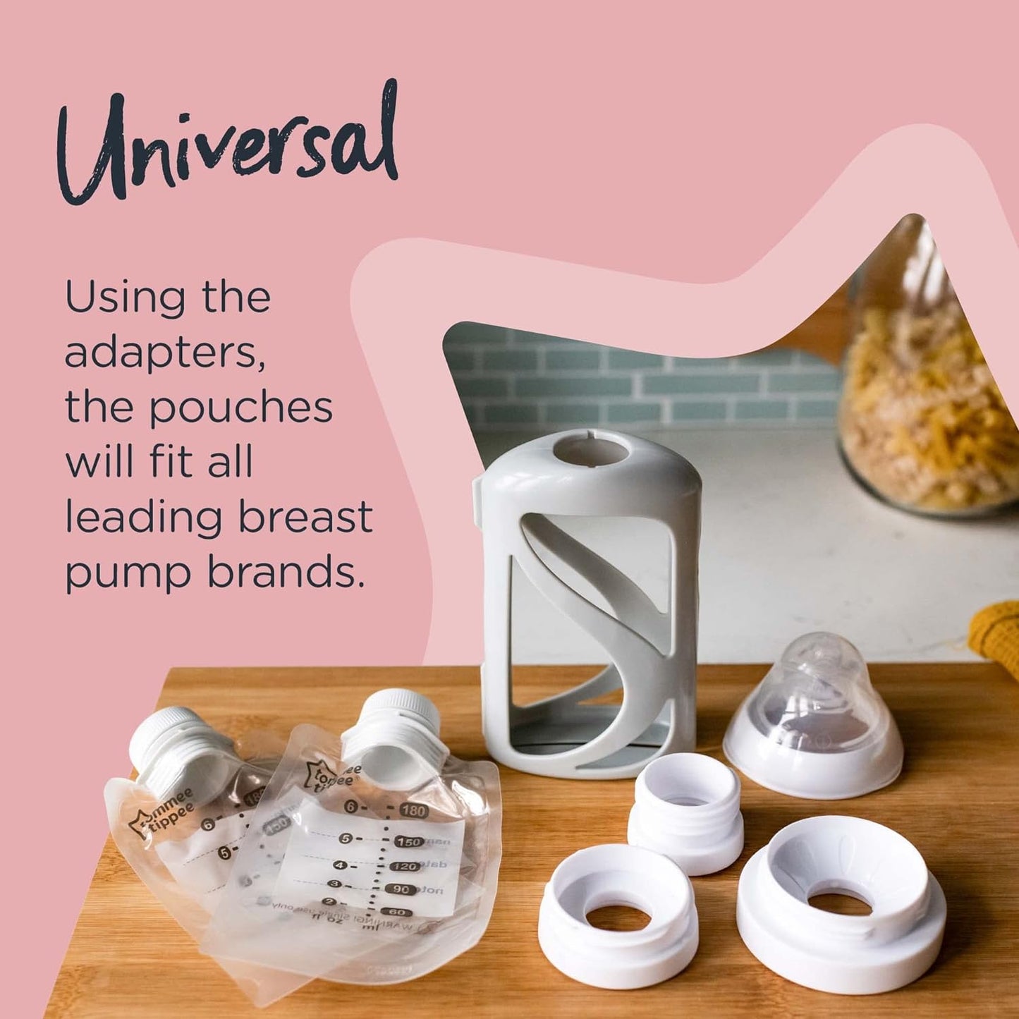 Tommee Tippee Breast Milk Starter Set, Compatible With All Leading Breast Pumps