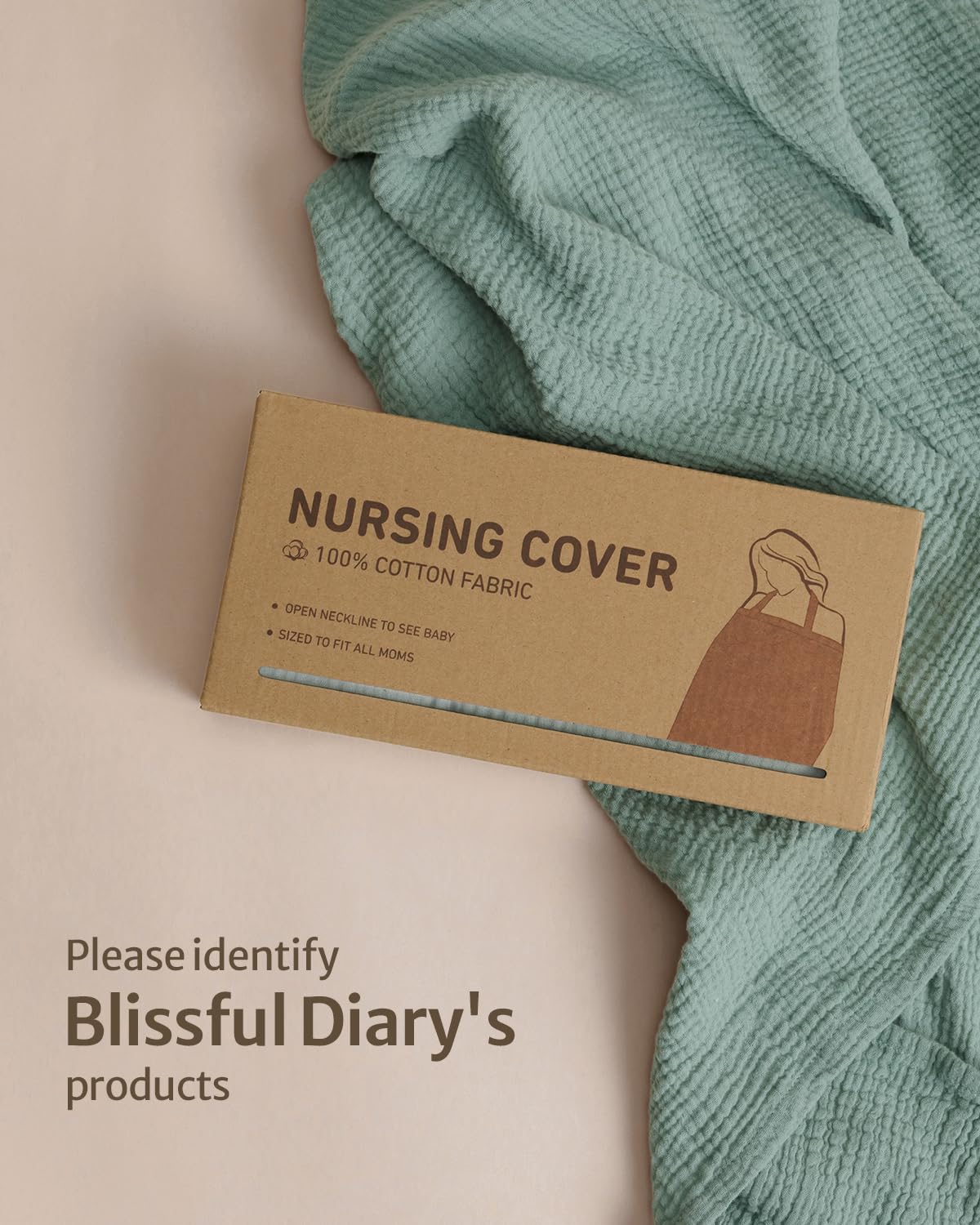 Muslin Nursing Cover for Breastfeeding