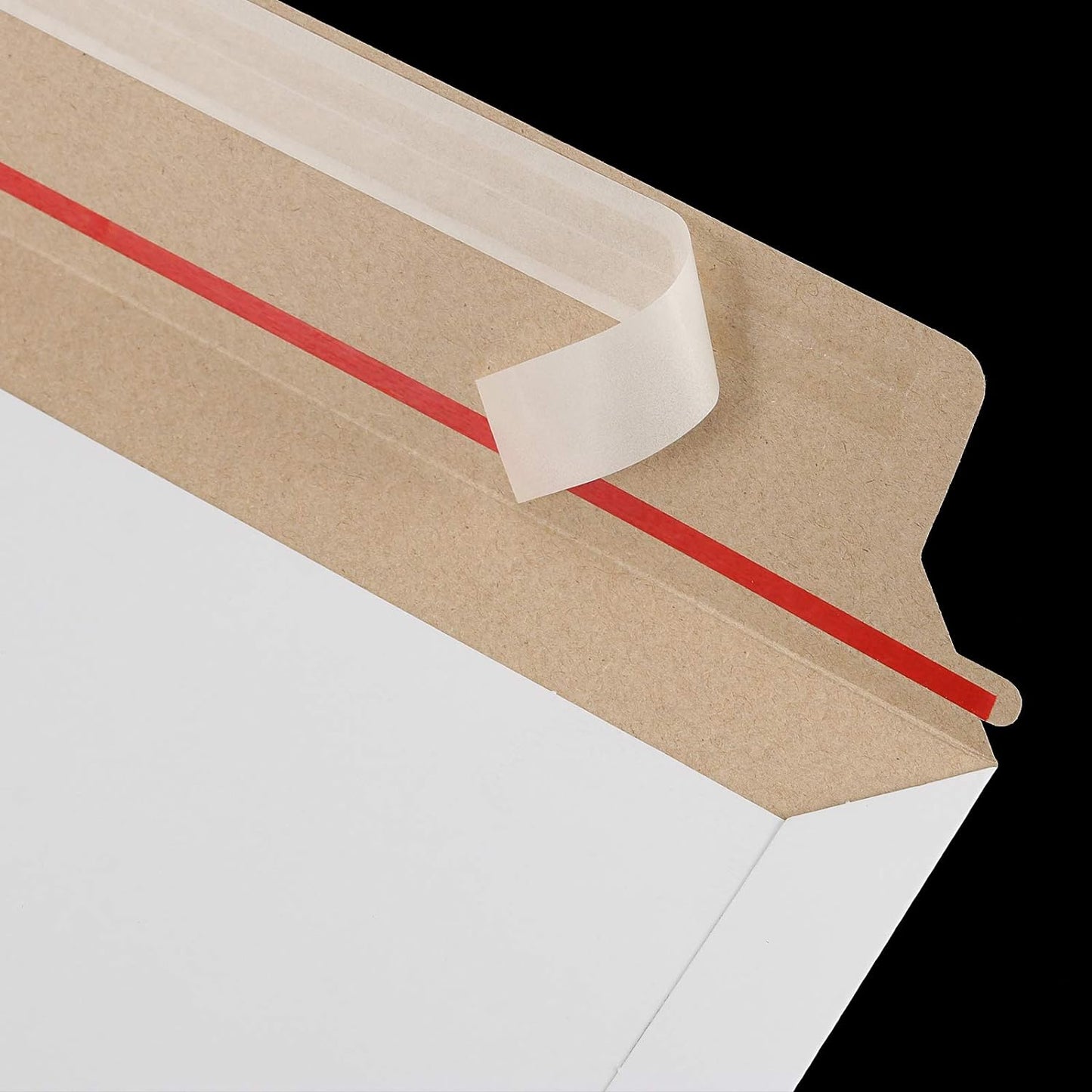 50 Pack 12 x 9 Inches Rigid Mailers, Self-Seal Paperboard Envelopes