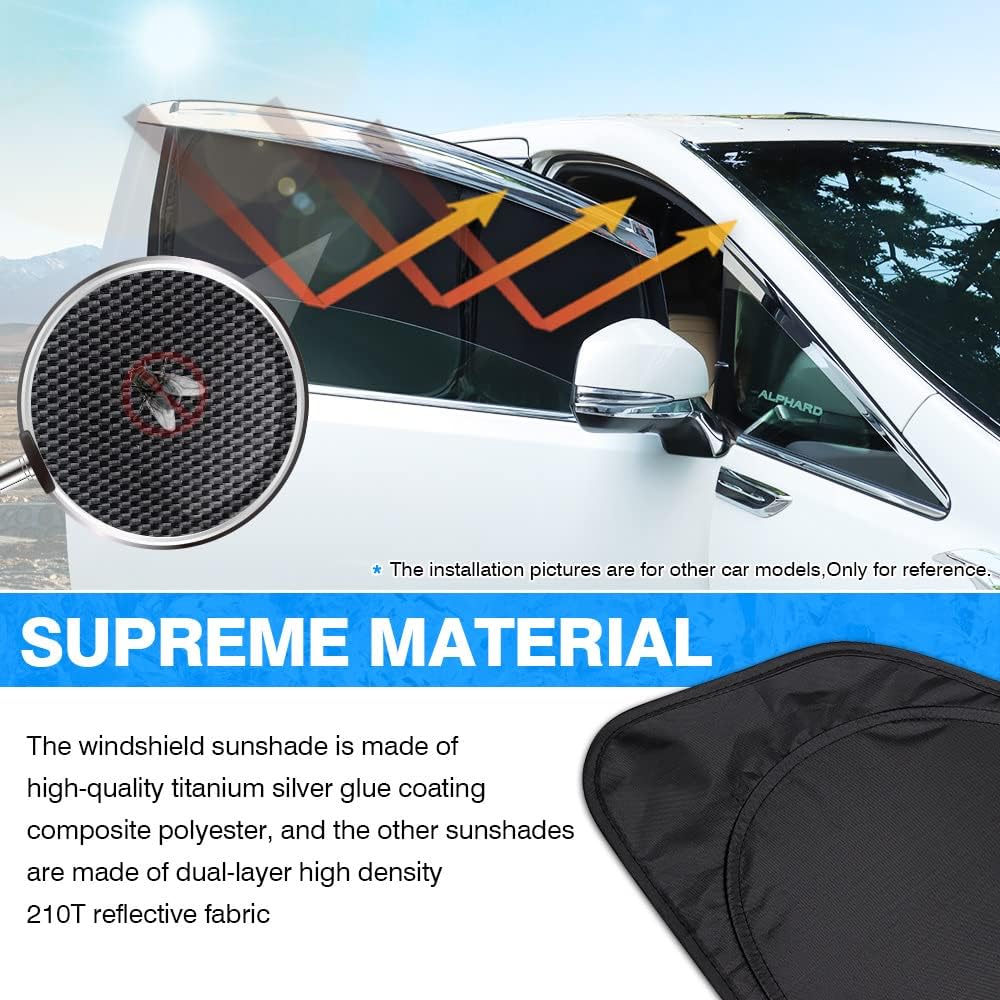 Privacy Sunshade Custom Fit for 2020-2023 2024 Nissan Sentra
