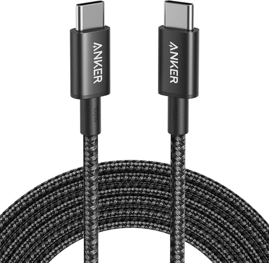 Anker USB C Charger Cable (6ft 100W, 2Pack)