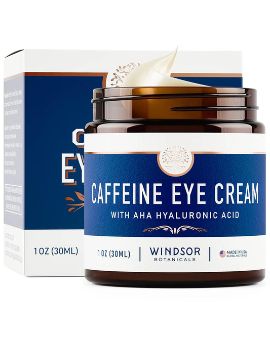 Caffeine Eye Cream for Dark Circles & Puffiness