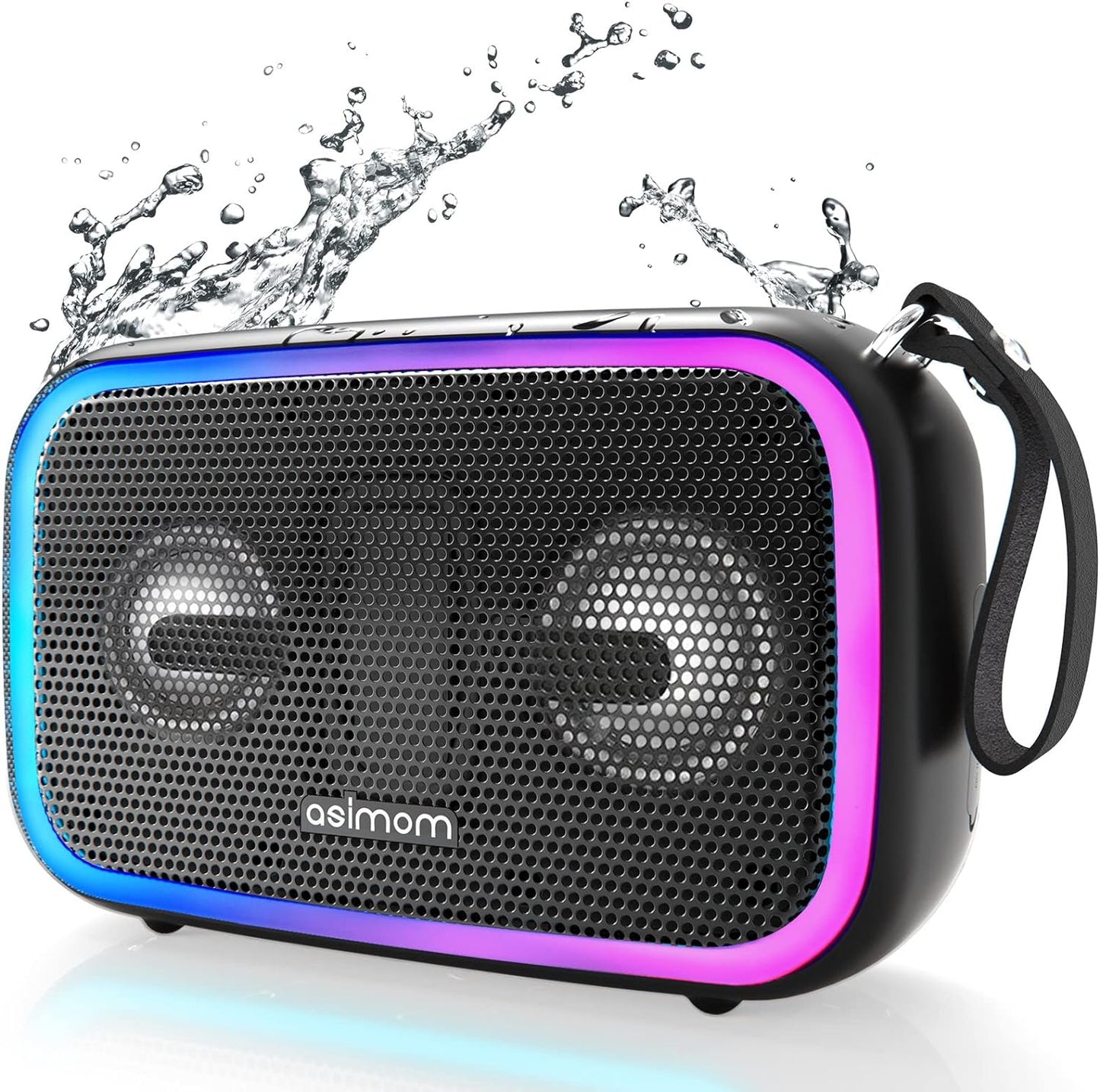 ASIMOM Portable Bluetooth Speaker with 28W Loud Bass