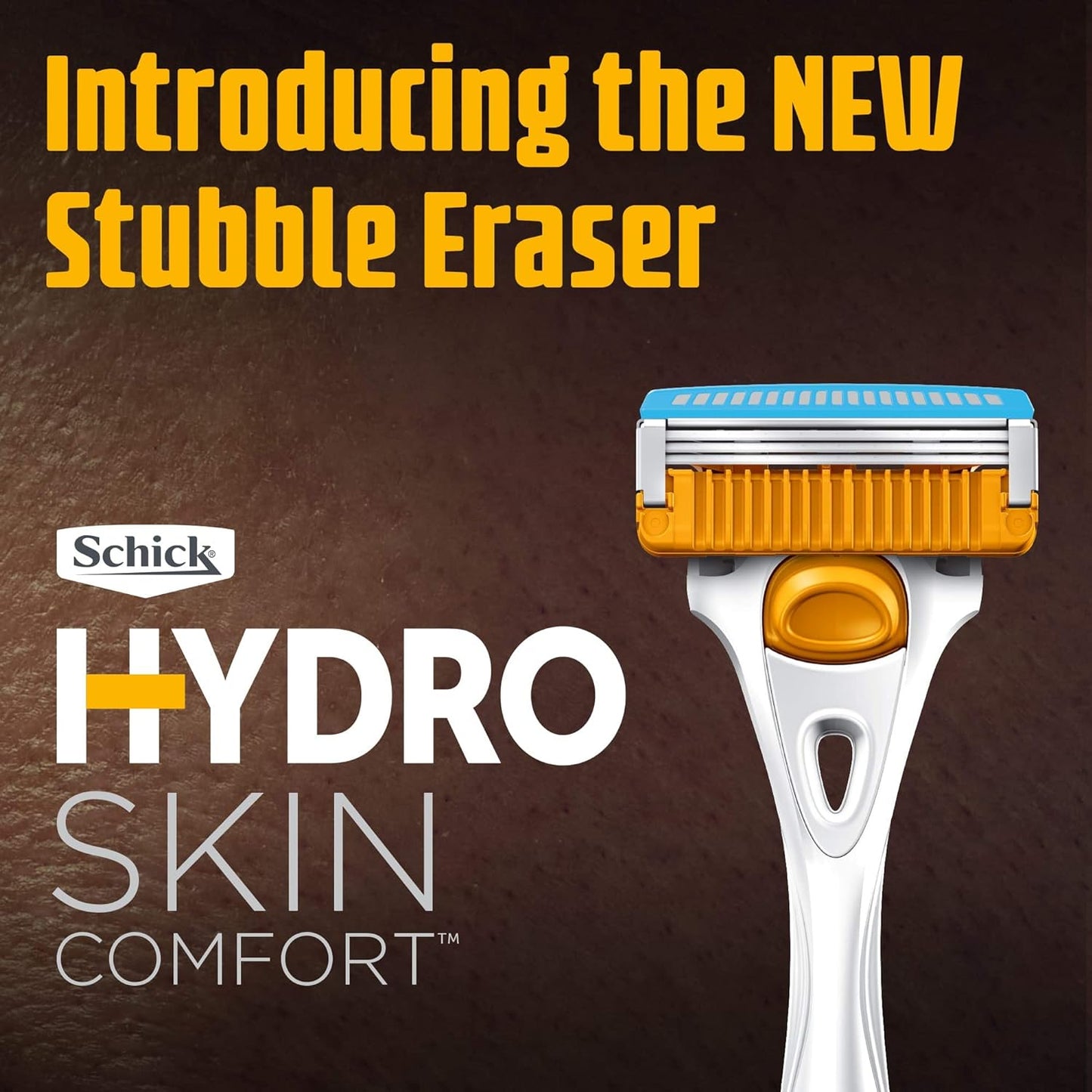 Schick Hydro Stubble Eraser Razor with 2 Razor Refill Blades