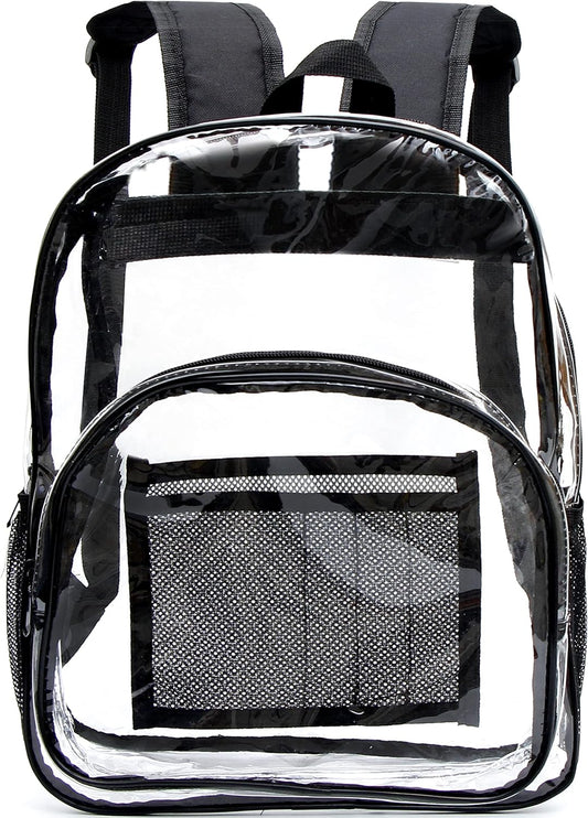 Youngever Large Clear Backpack, Stadium Approved Clear Bag