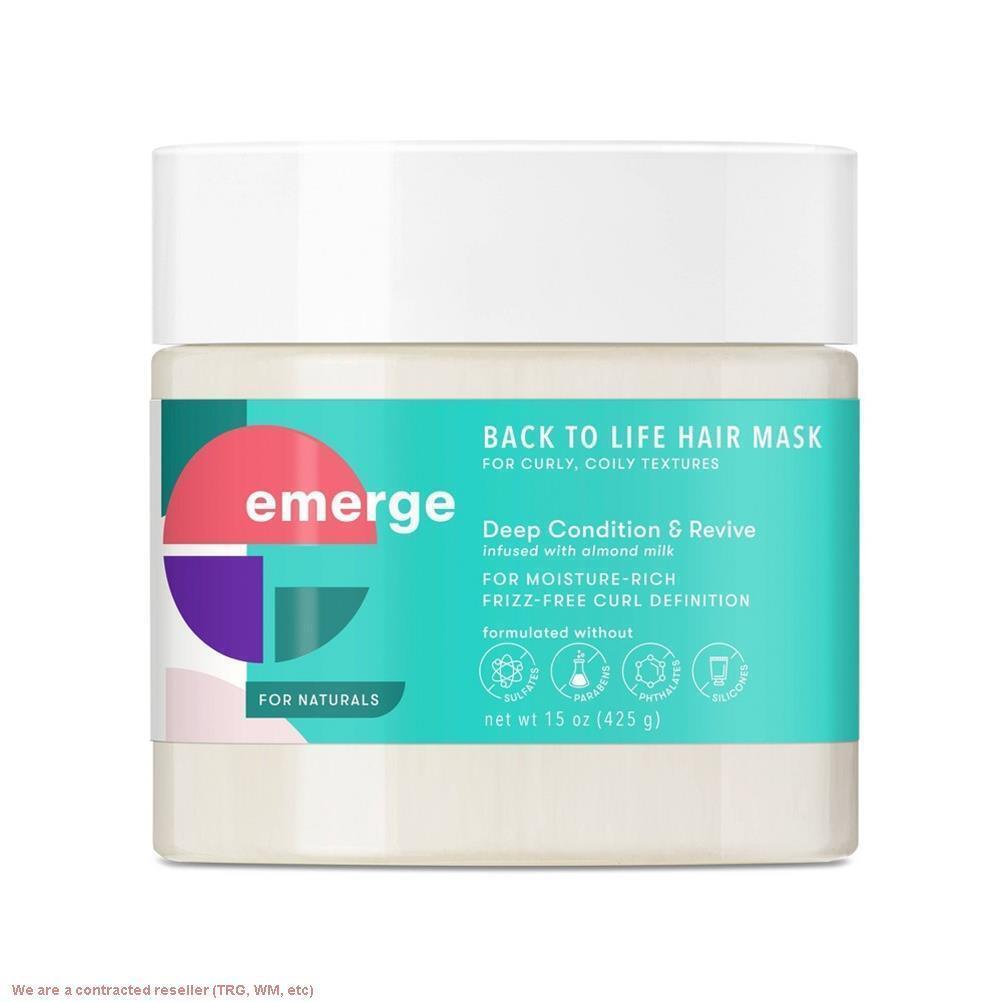 Emerge Back to Life Deep Conditioning & Revive Hair Mask - 15oz