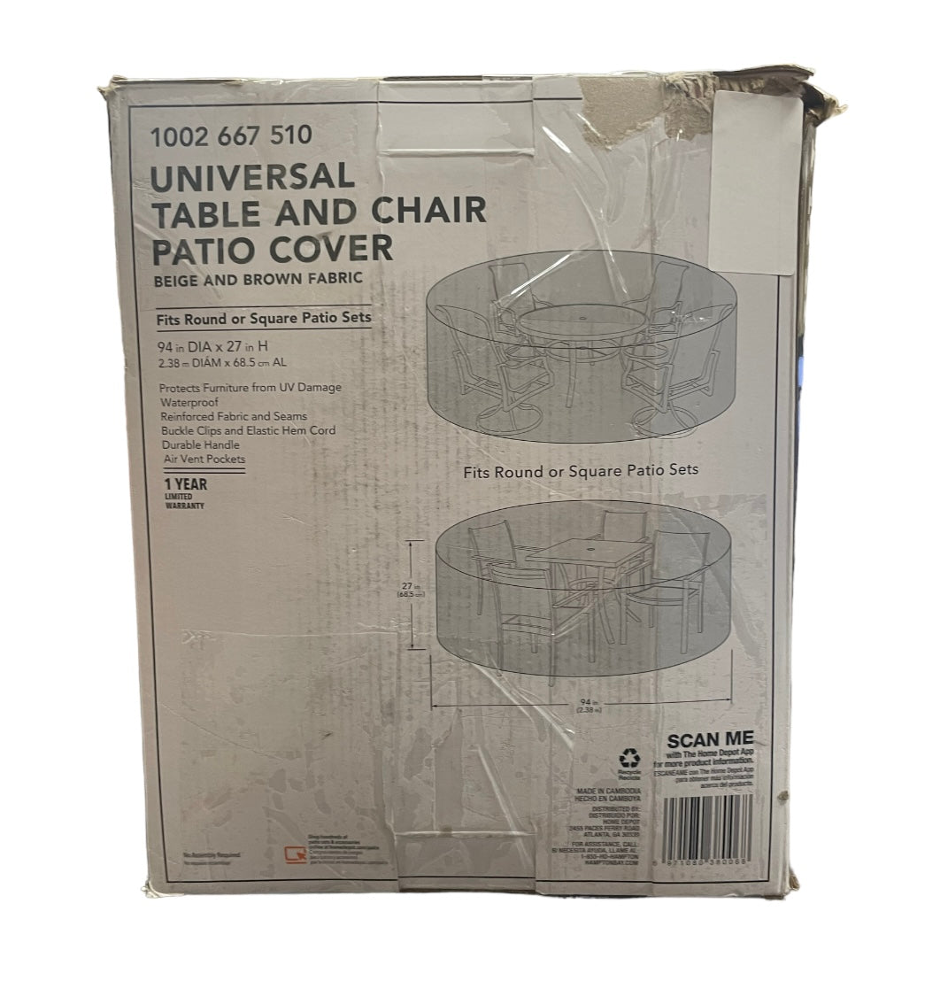 Universal Table and Chair Patio Cover
