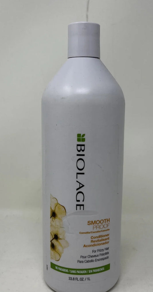 Matrix Biolage Smooth Proof Conditioner for Frizzy Hair 33.8 oz with Camellia