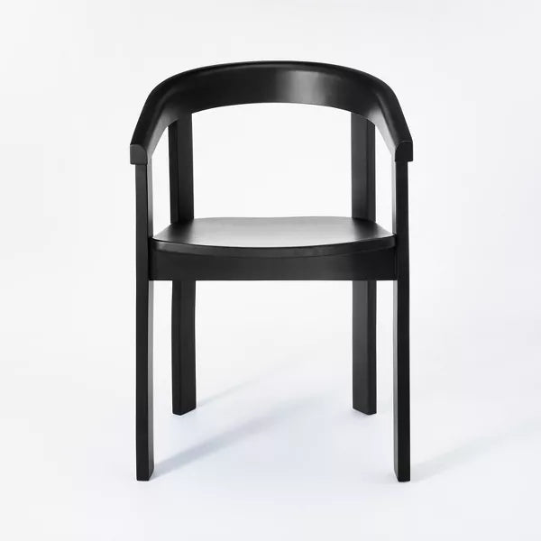 Terra Solid Wood Curved Back Dining Chair - Threshold™