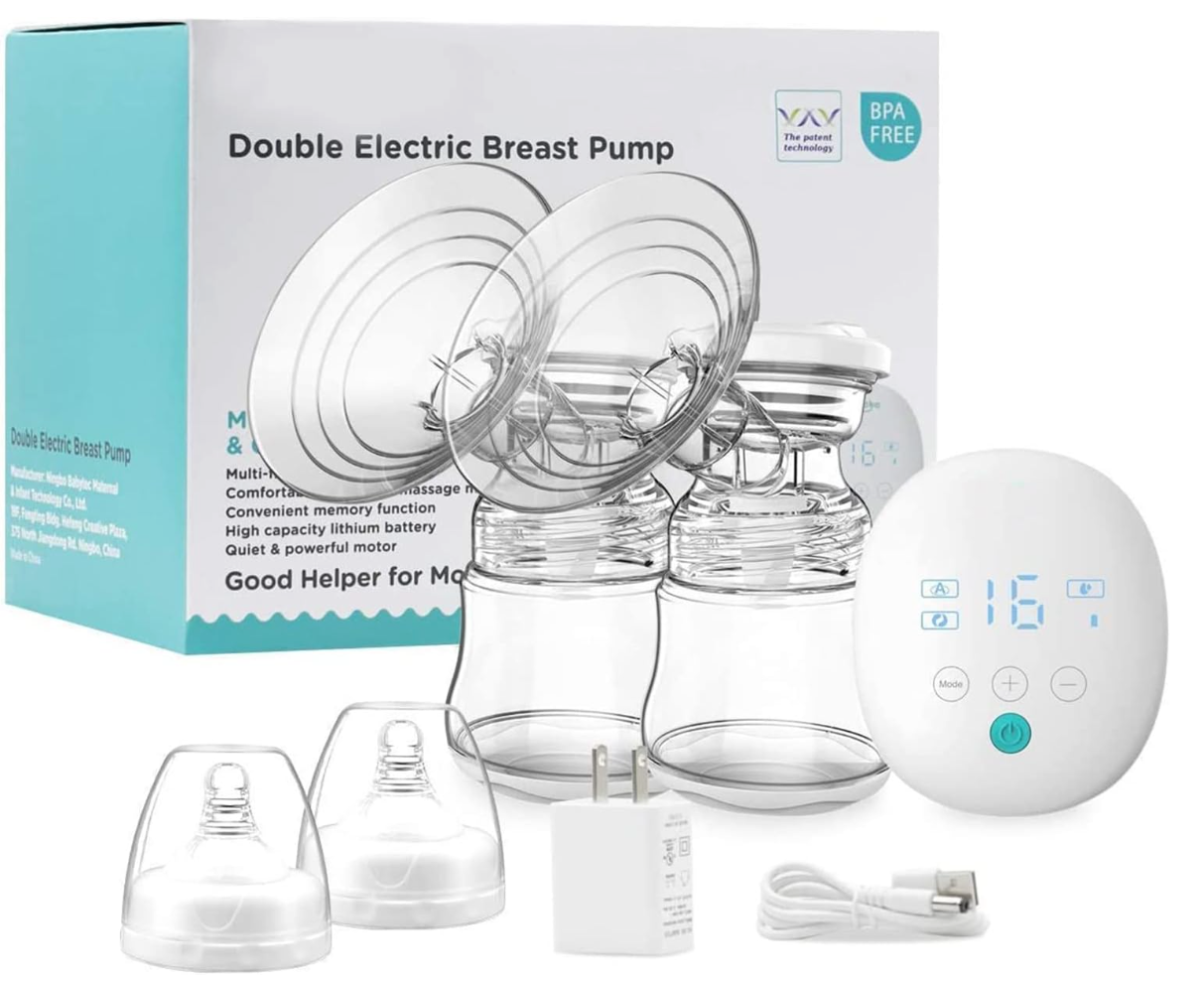 Smart elebebe Double Electric Breast Milk Pump BPA FREE