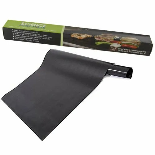 2 Pack Reusable Non-Stick Cooking Sheets for Grilling and Barbecue