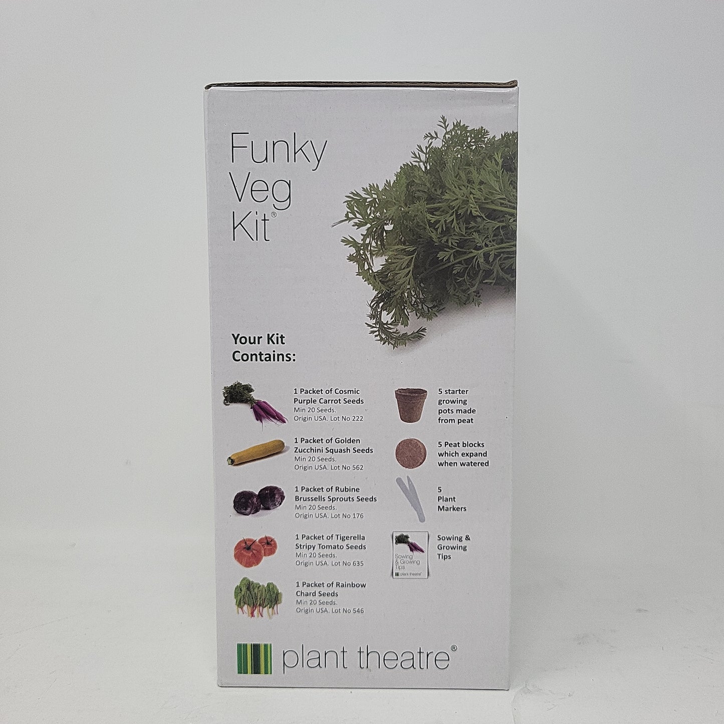 Plant Theatre Funky Vegetable Garden Starter Kit