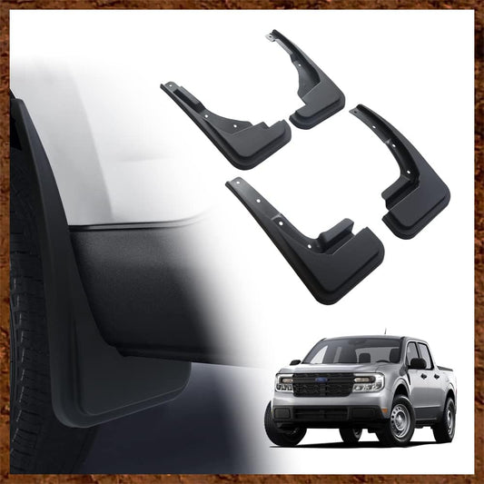 Muslogy for 2024 Maverick Mud Flaps Front & Rear Mud GuardsCompatible with Ford Maverick 2022 2023 2024