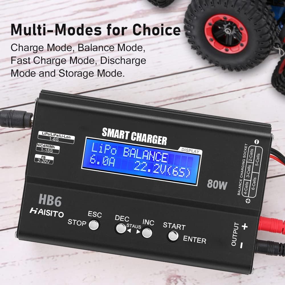 Lipo Charger H B6 RC Charger LiPo Battery Balance RC Car Charger Discharger
