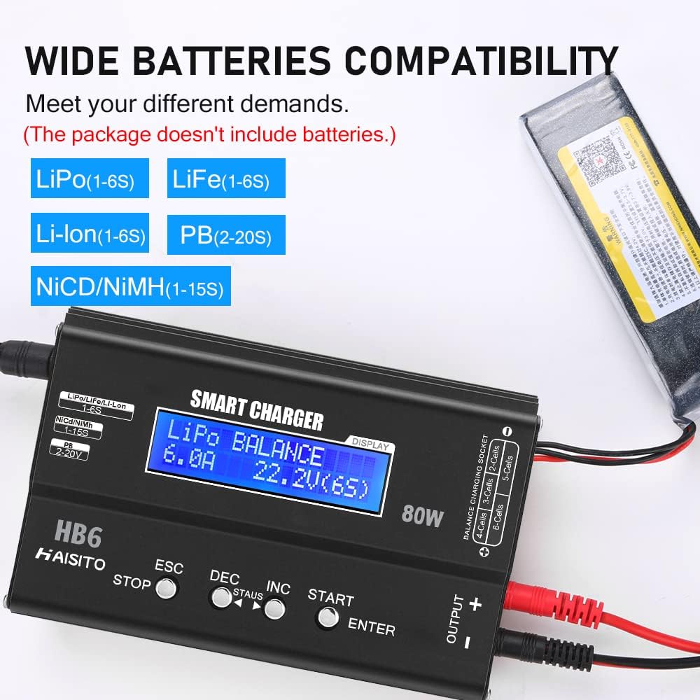 Lipo Charger H B6 RC Charger LiPo Battery Balance RC Car Charger Discharger
