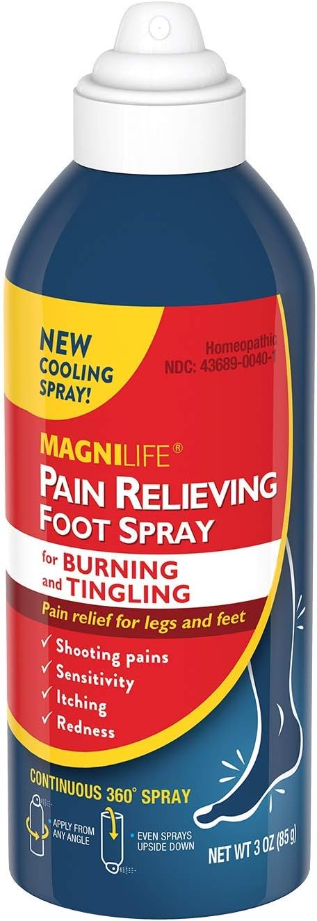 MagniLife Pain Relieving Foot Spray - 3oz