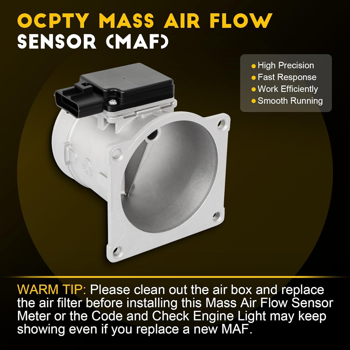 OCPTY Mass Airflow Sensor MAF 2451045 MF0898-Z
