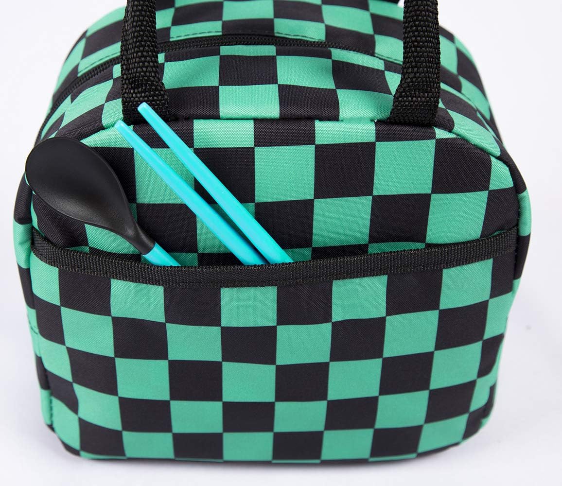 Maxer Japanese Anime Lunch Bag for Women Lunch Holder Insulated Lunch Cooler Bag for Kids